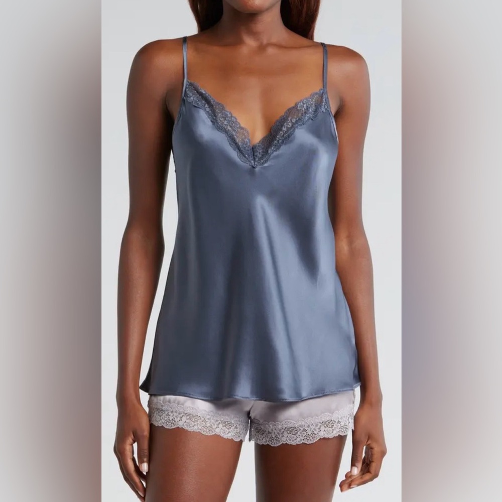 NWT Etam Milky Silk Camisole - Anthracite